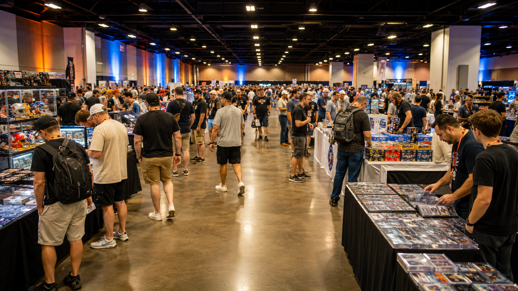 Visitors exploring the CTP Con event floor